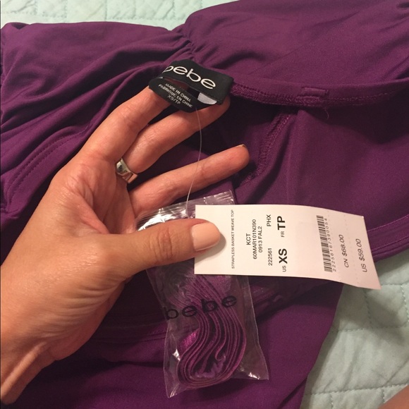 Elegant strapless top - Picture 2 of 2